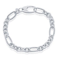Classic Women's Bracelet - Sterling Silver Open Linked| S-4468