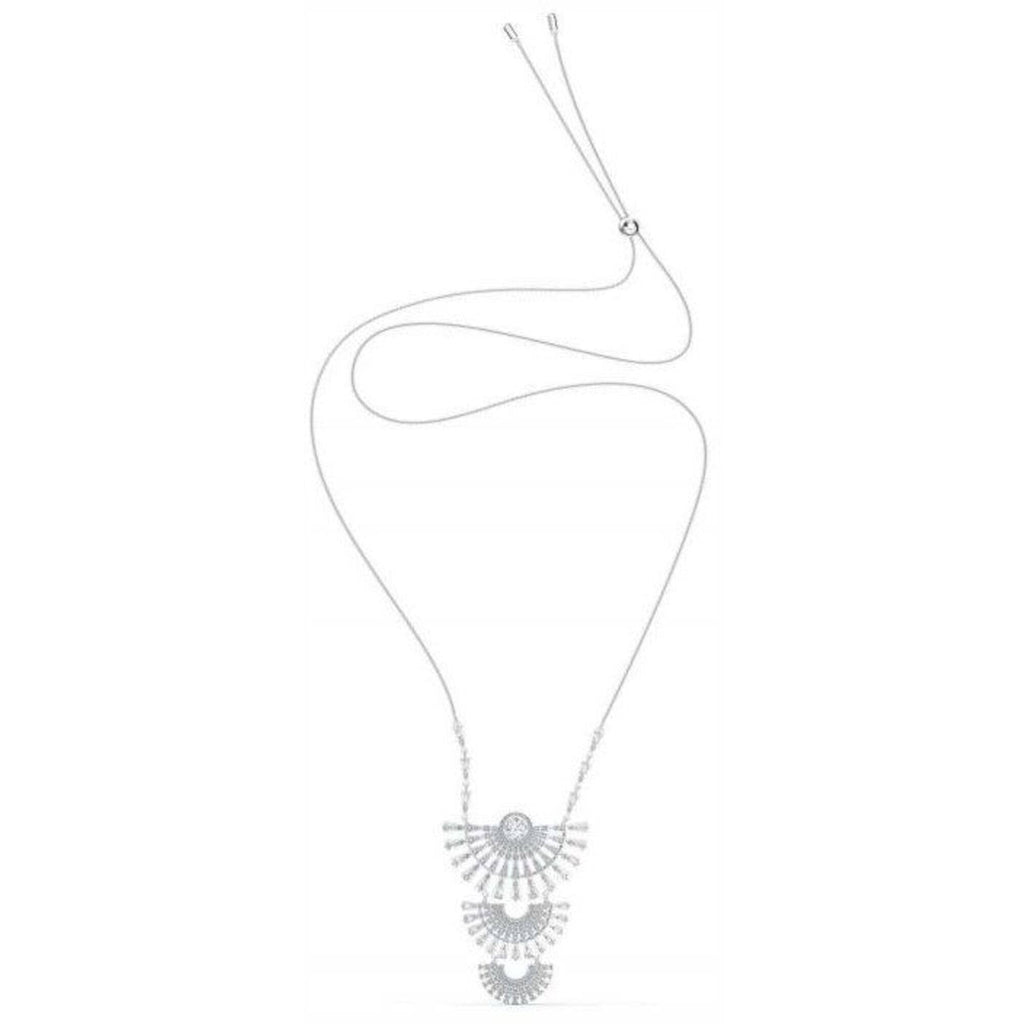 Swarovski Women's Necklace - Sparkling Dance Rhodium Plated and Crystal | 5564432