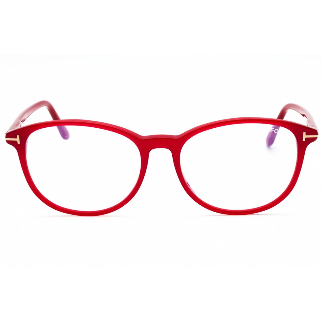 Tom Ford Women's Eyeglasses - Pink /Other Acetate Round Full Rim Frame | FT5810-B 074
