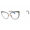 Tom Ford Women's Eyeglasses - Shiny Black Metal Cat Eye Full Rim Frame | FT5877-B 001