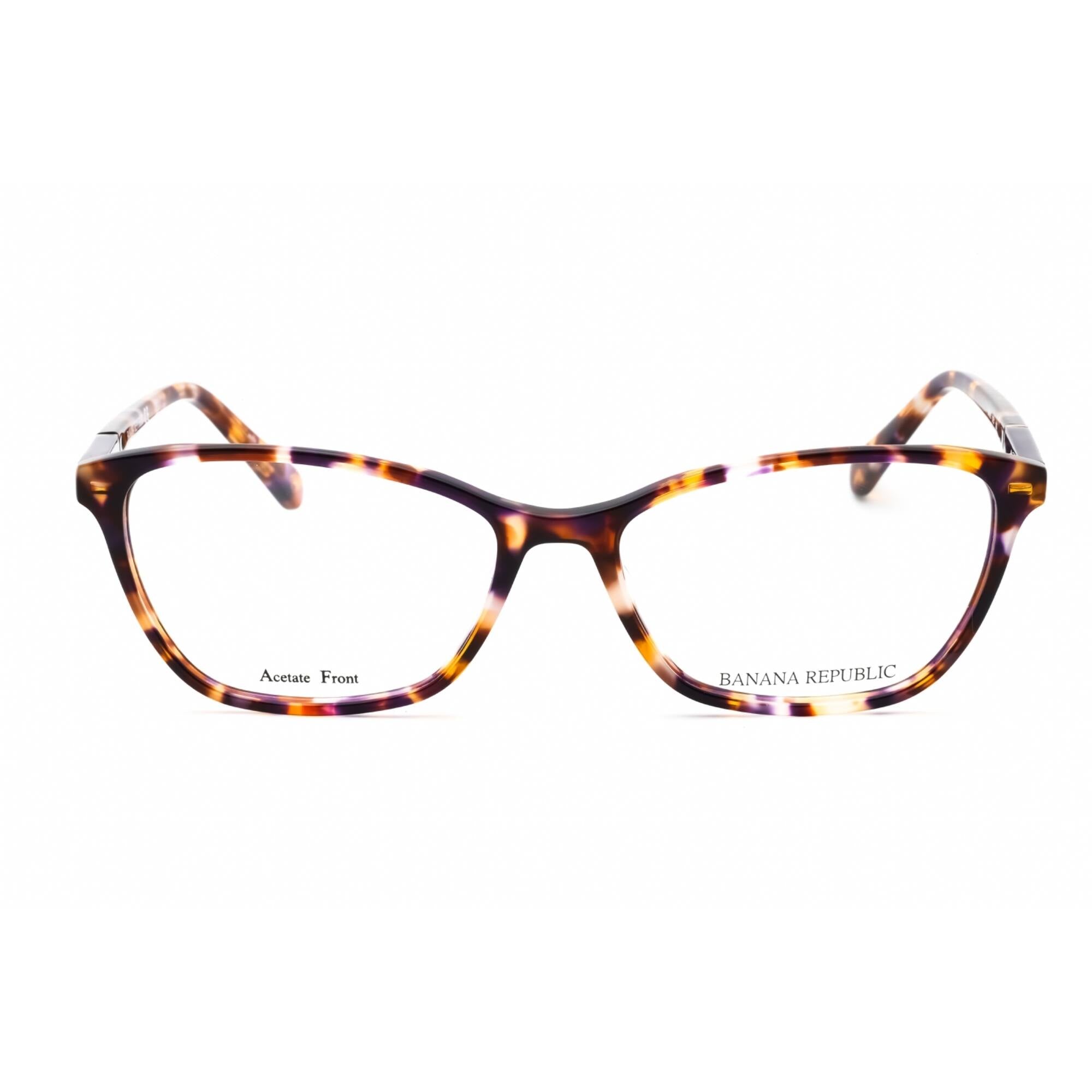Banana Republic Women's Eyeglasses - 53mm Brown Violet Havana Frame | BREE 0DEX 00