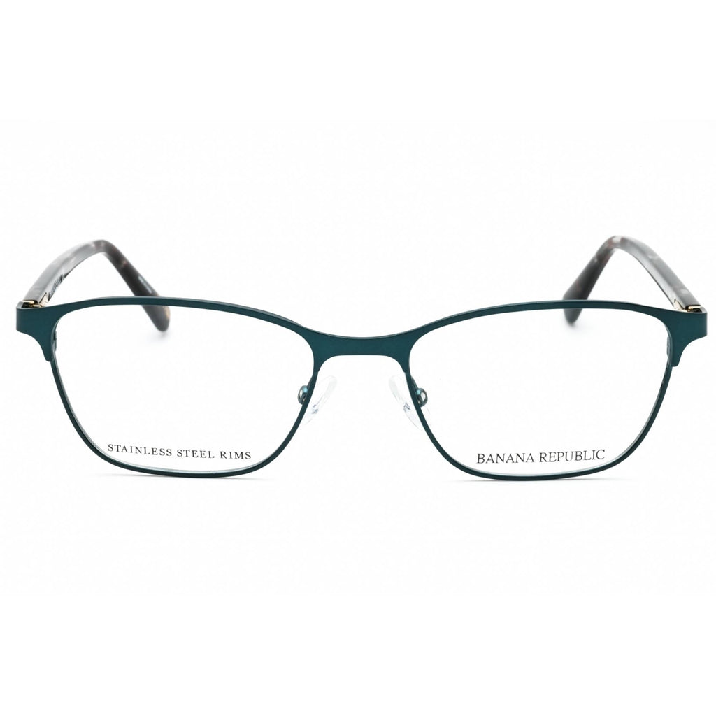 Banana Republic Women's Eyeglasses - 51mm Teal Metal Full Rim Frame | CAMILA 0ZI9 00