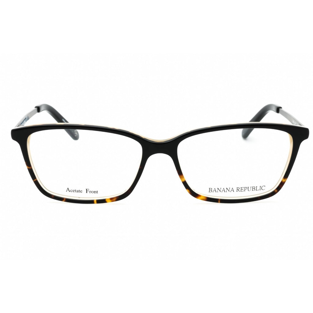 Banana Republic Women's Eyeglasses - 51mm Black Havana Rectangular | CATE/N 0WR7 00