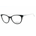 Bebe Women's Eyeglasses - Jet Full Rim Cat Eye Frame Clear Demo Lens | BB5189 001