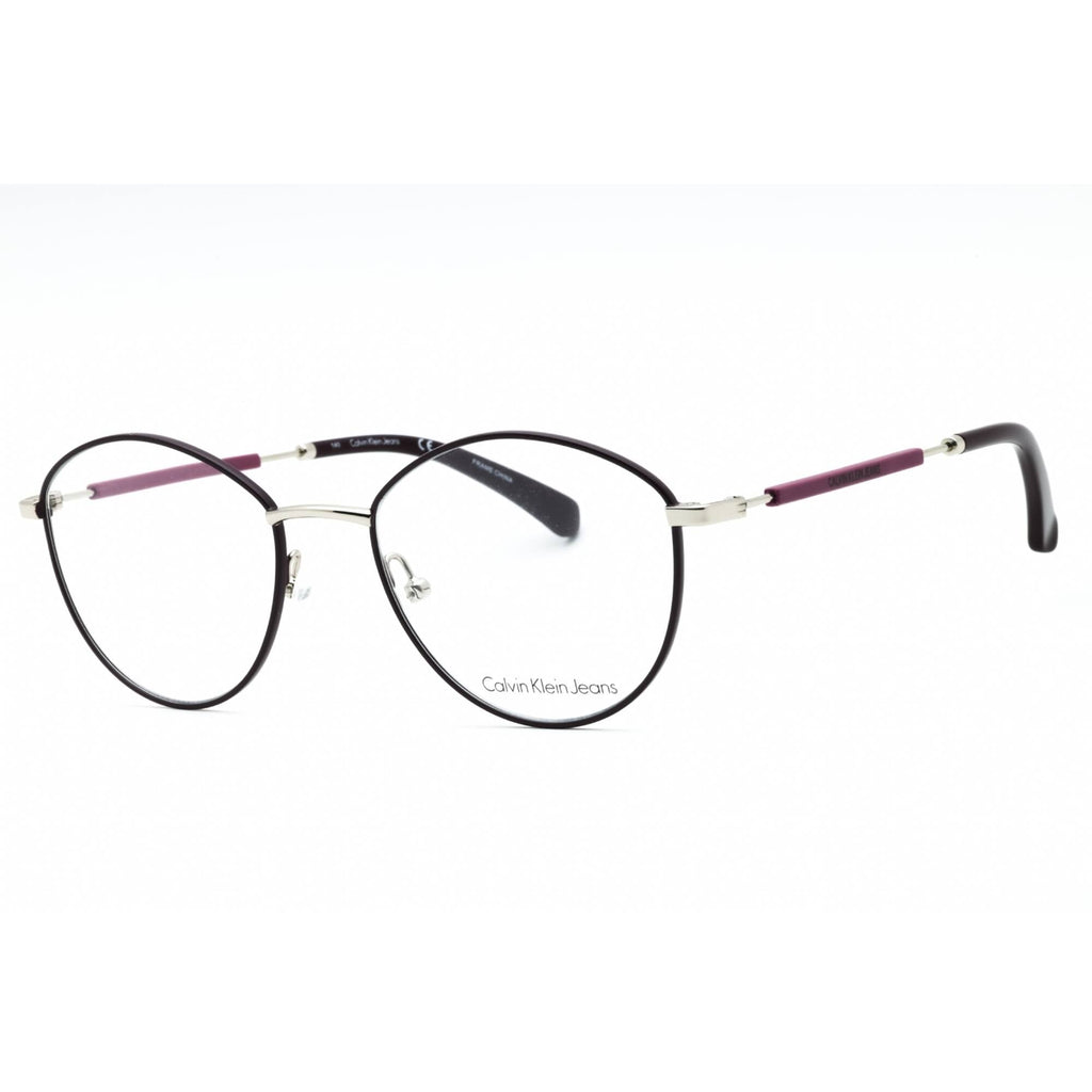 Calvin Klein Jeans Women's Eyeglasses - Plum Full Rim Cat Eye Frame | CKJ19107 502