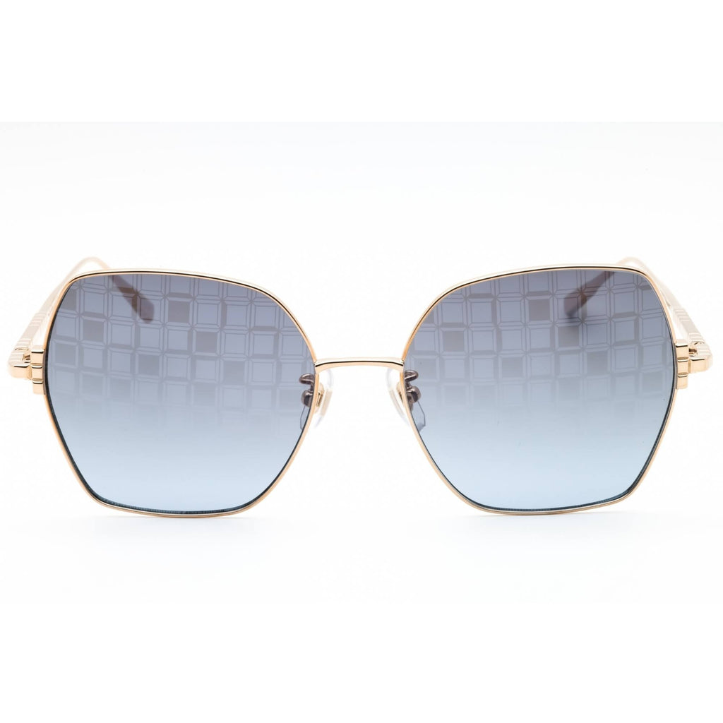 Chopard Women's Sunglasses - Shiny Rose Gold Metal Full Rim Butterfly | SCHL02M 300L