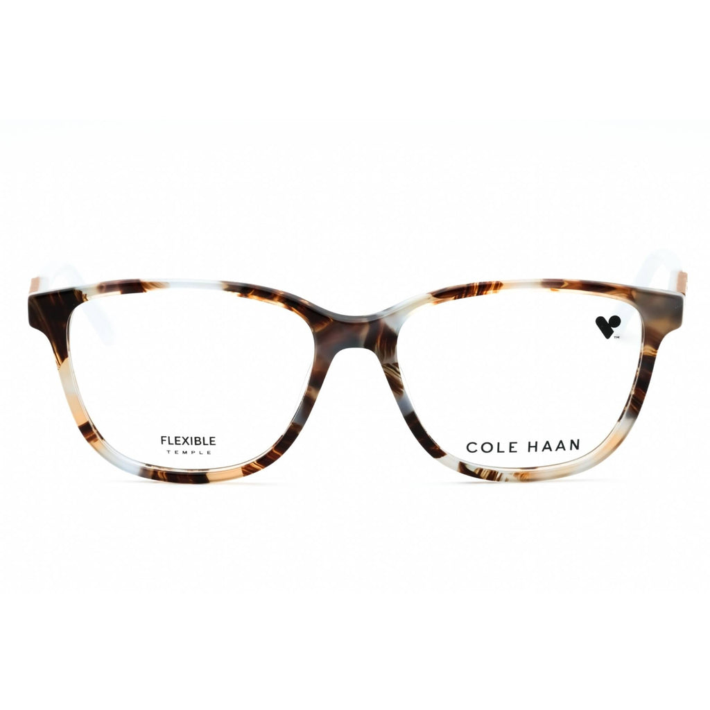 Cole Haan Women's Eyeglasses - Brown Tortoise Full Rim Cat Eye Frame | CH5043 210