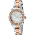 Invicta Women's Watch Angel White Mother of Pearl Dial Bracelet Crystal 36076