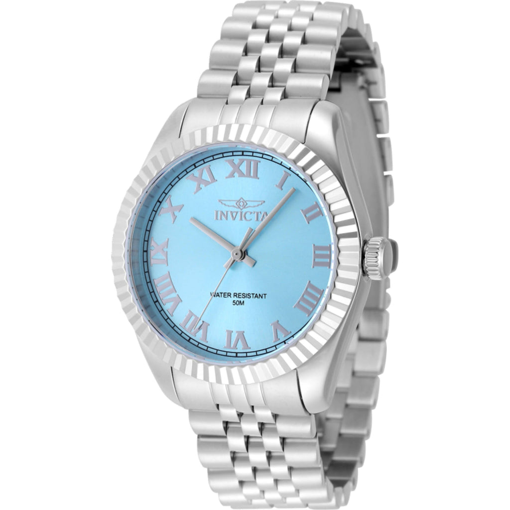 Invicta Women's Watch Specialty Quartz Blue Dial Silver Bracelet 48902