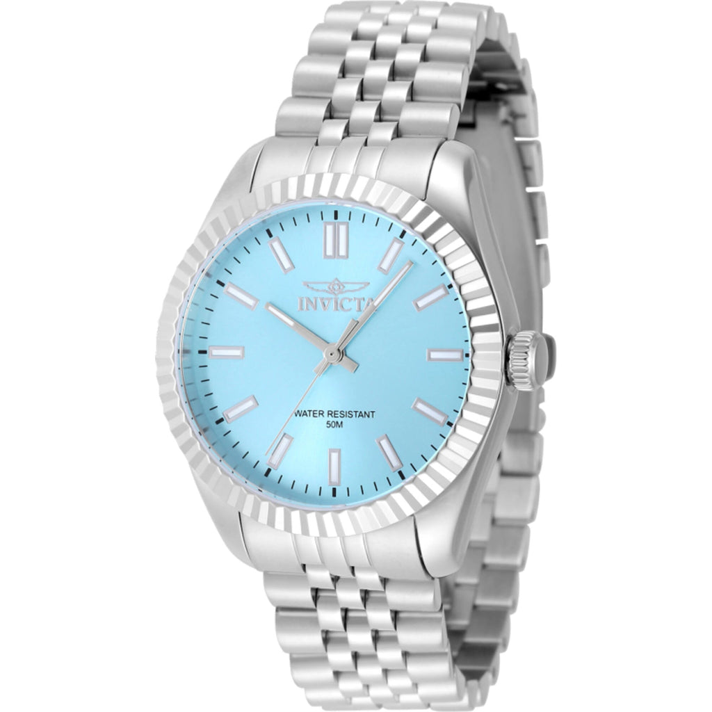 Invicta Women's Watch Specialty Quartz Blue Dial Silver Bracelet 48907
