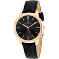 Christian Van Sant Women's Watch - Octave Slim Quartz Black Dial Strap | CV0504