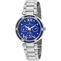 Christian Van Sant Women's Watch - Sienna Quartz Blue Dial Silver Bracelet | CV1821