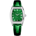 Christian Van Sant Women's Watch - Gemma Quartz Green Dial Leather Strap | CV2443