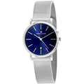 Christian Van Sant Women's Watch - Paradigm Quartz Blue Dial Steel Bracelet | CV4220