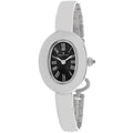 Christian Van Sant Women's Watch - Anora Quartz Black Dial Silver Bracelet | CV4331