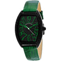 Christian Van Sant Women's Watch - Elegant Quartz Black Dial Leather Strap | CV4825
