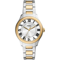 Fossil Women's Watch - Gilmore Quartz Silver Dial Two Tone Steel Bracelet | ES5396