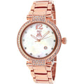 Jivago Women's Watch - Bijoux Swiss Quartz White Mop Dial Rose Gold Steel | JV2218