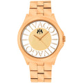 Jivago Women's Watch - Fun Rose Gold Tone Dial Stainless Steel Bracelet | JV8411