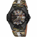 Just Cavalli Women's Watch - Scudo Quartz Multicolor Leather Strap | JC1G260L0065