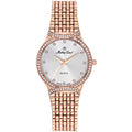 Mathey Tissot Women's Watch - Classic Rose Gold Stainless Steel Bracelet | D2681PI