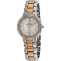 Mathey Tissot Women's Watch - Classic Two Tone Silver and Rose Gold Bracelet | D2781RI