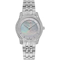 Mathey Tissot Women's Watch - Tacy Mother of Pearl Dial Silver Tone Bracelet | D949AQI