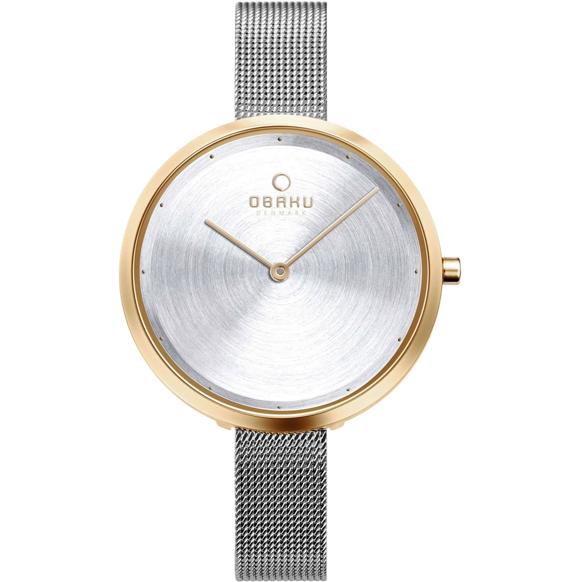 Obaku Women's Watch - Classic Silver Dial Stainless Steel Bracelet | V227LXGIMC