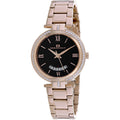 Oceanaut Women's Watch - Amaya Black Dial Plated Stainless Steel Bracelet | OC0292