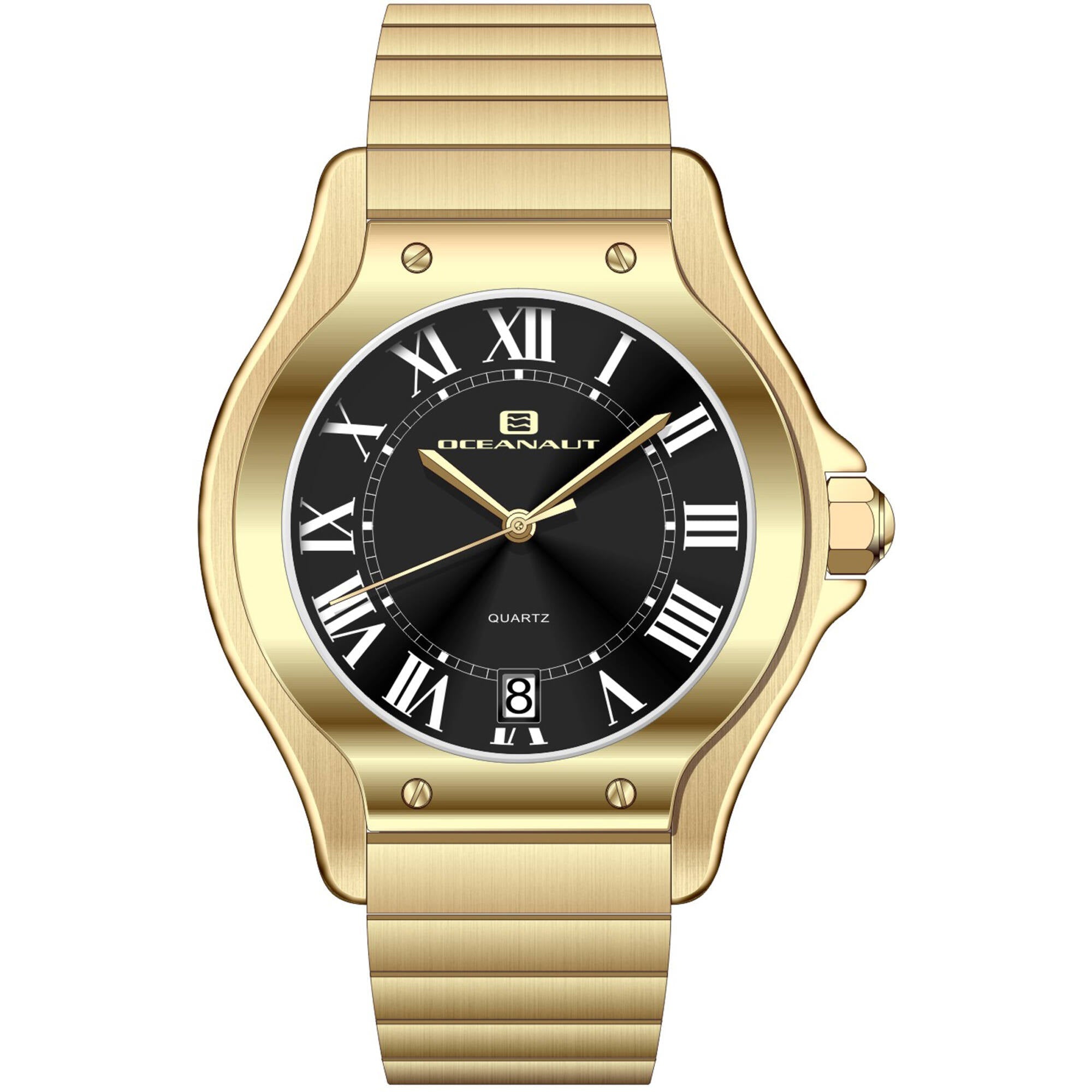 Oceanaut Women's Watch - Rayonner Yellow Gold Stainless Steel Bracelet | OC1295