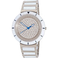 Oniss Women's Watch - Toulon Silver Dial Plated Stainless Steel Bracelet | ON7260