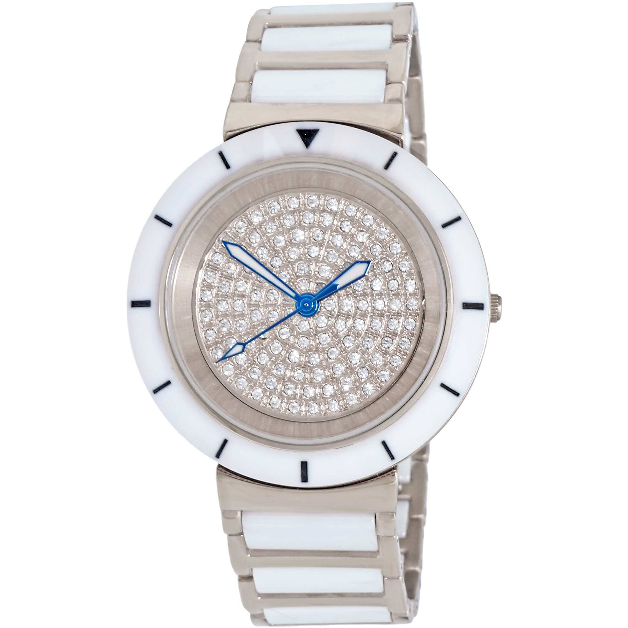 Oniss Women's Watch - Toulon Silver Dial Plated Stainless Steel Bracelet | ON7260