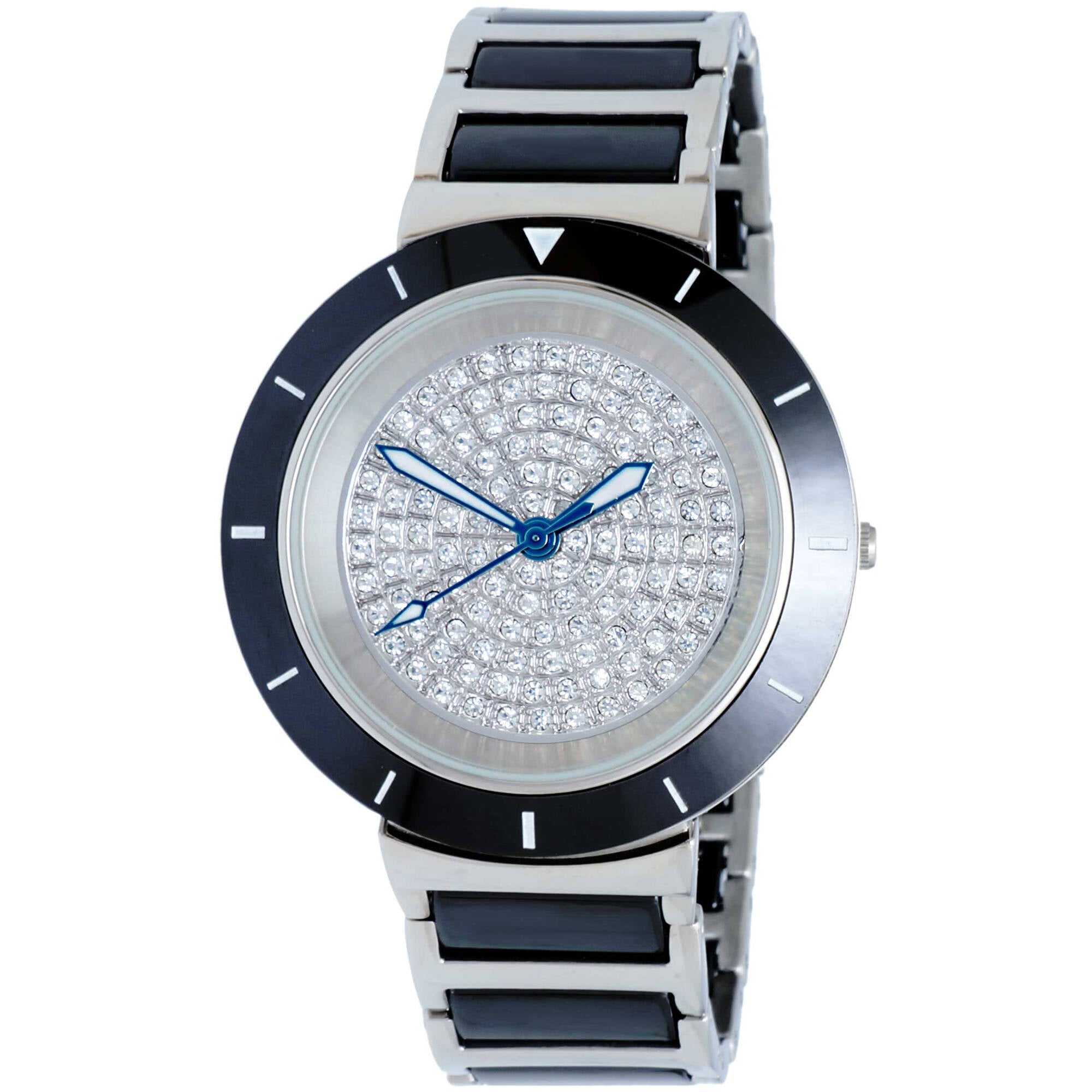 Oniss Women's Watch - Toulon Silver Dial Plated Stainless Steel Bracelet | ON7261