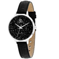 Roberto Bianci Women's Watch - Gemma Quartz Black Dial Leather Strap | RB0243
