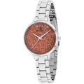 Roberto Bianci Women's Watch - Gemma Peach Dial Stainless Steel Bracelet | RB0245