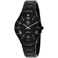 Roberto Bianci Women's Watch - Eterno Black Dial Plated Steel Bracelet | RB0410