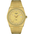 Tissot Men's Watch - PRX Gold Dial Plated Stainless Steel Bracelet | T1374103302100