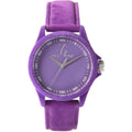 Toy Watch - Women's Watch - Sartorial Quartz Purple Dial Leather Strap | PE06VL