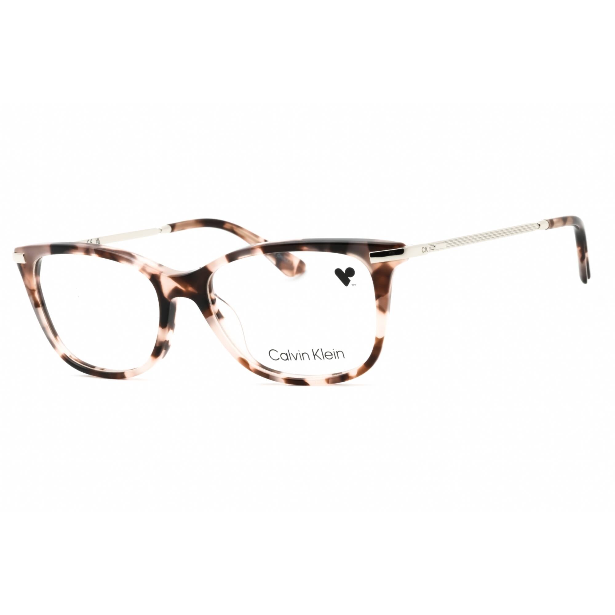 Calvin Klein Women's Eyeglasses - Rose Tortoise Cat Eye Plastic Frame | CK22501 663