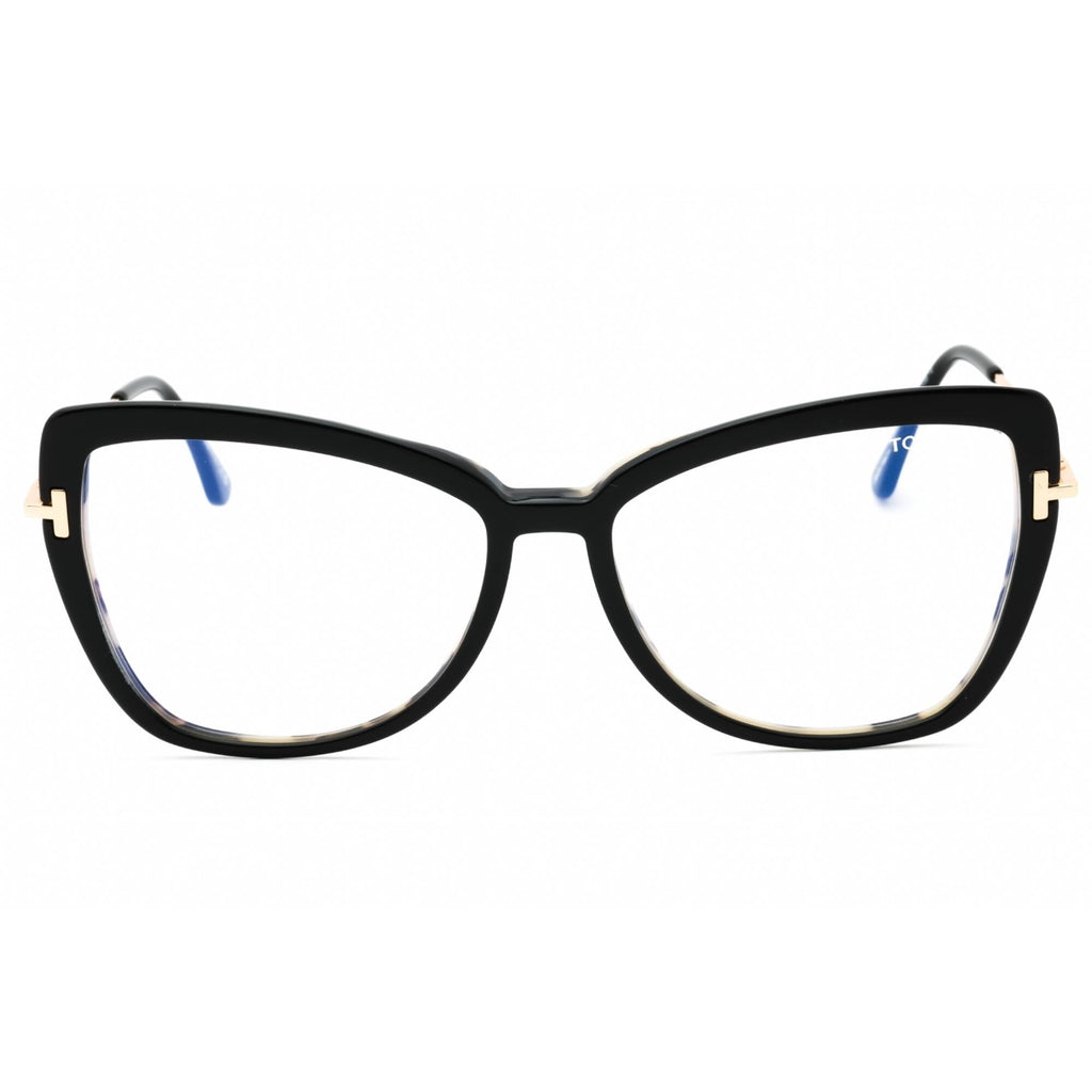 Tom Ford Women's Eyeglasses - Black/Other Cat Eye Acetate Frame | FT5882-B 005