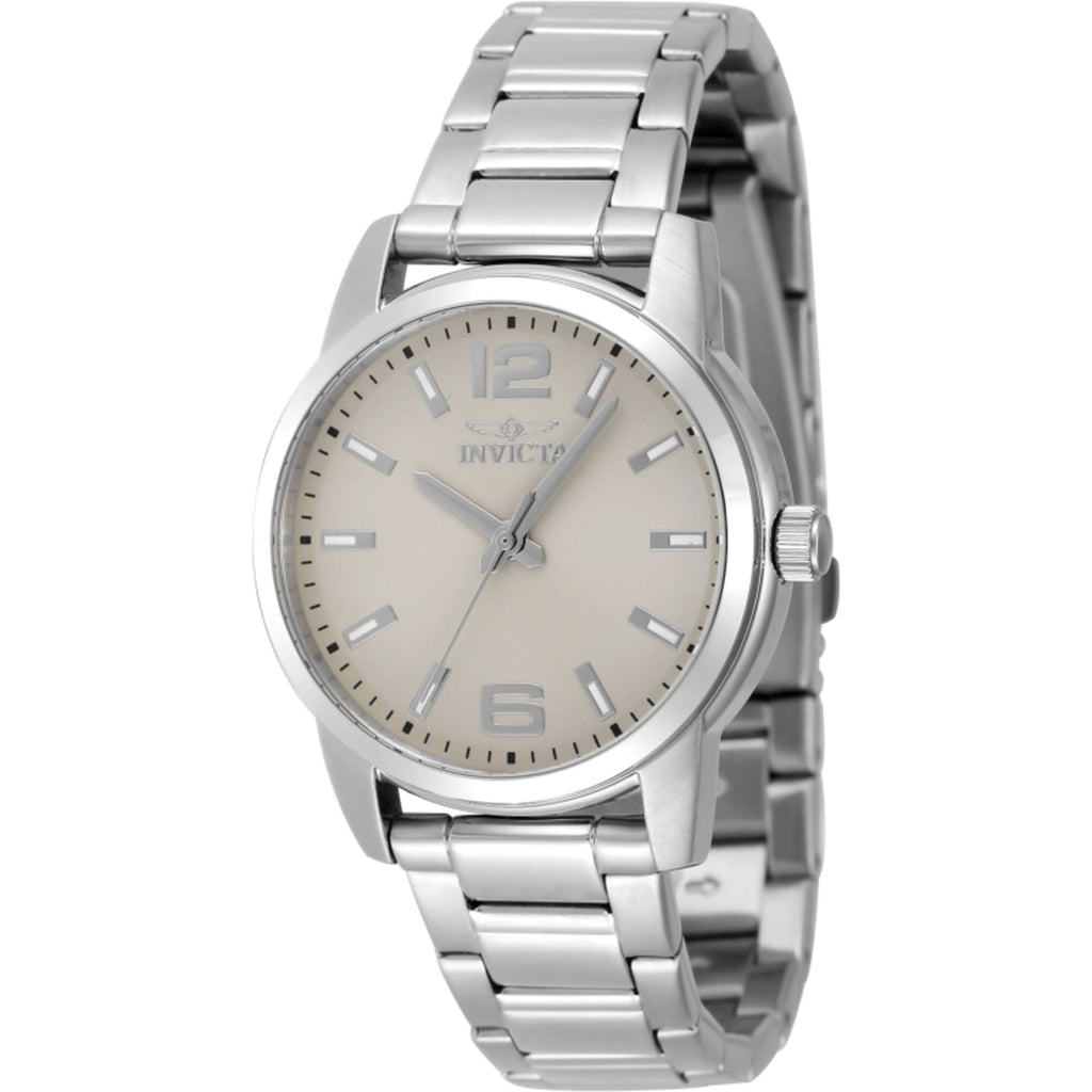 Invicta Women's Watch - Celestial Ivory Dial Silver Stainless Steel Bracelet | 48498