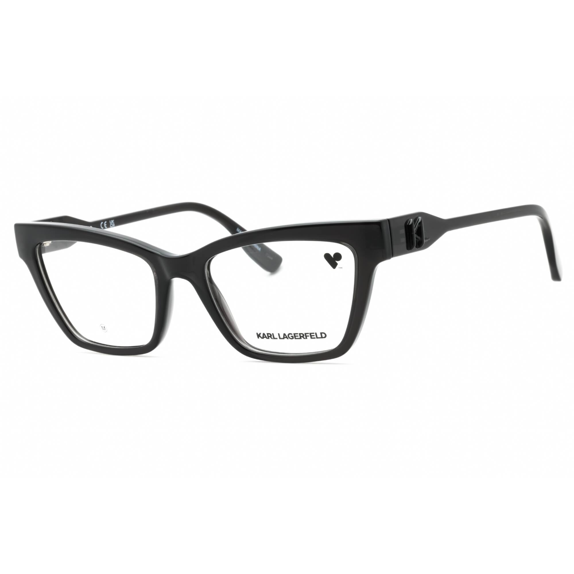 Karl Lagerfeld Women's Eyeglasses - Dark Grey Injected Propionate Frame | KL6135 015