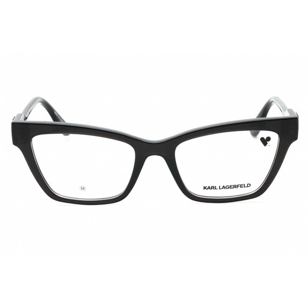 Karl Lagerfeld Women's Eyeglasses - Dark Grey Injected Propionate Frame | KL6135 015
