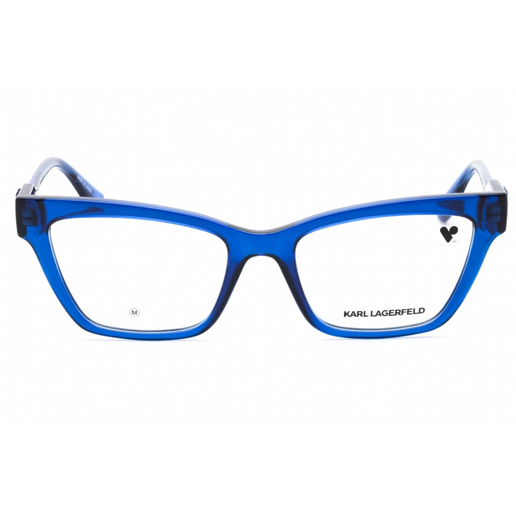 Karl Lagerfeld Women's Eyeglasses - Blue Injected Propionate Full Rim | KL6135 400