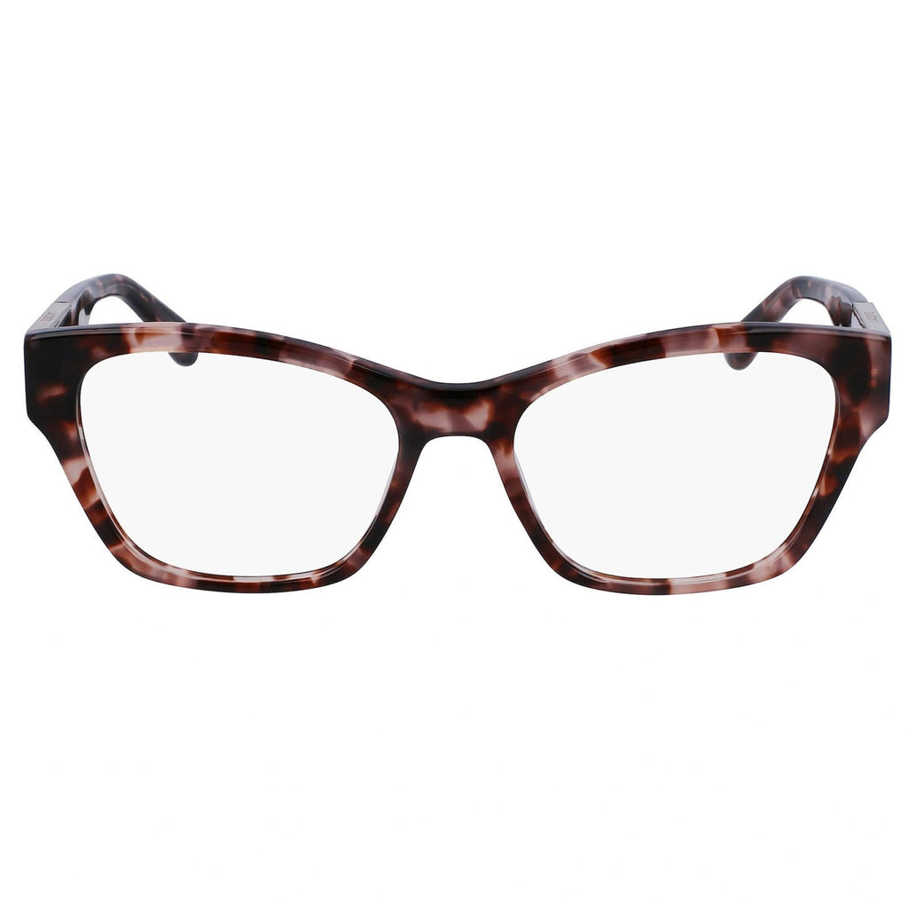 Lacoste Women's Eyeglasses - Rose Havana Plastic Cat Eye Full Rim Frame | L2919 610