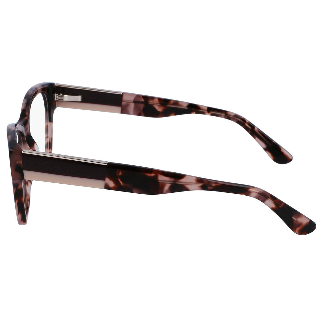 Lacoste Women's Eyeglasses - Rose Havana Plastic Cat Eye Full Rim Frame | L2919 610
