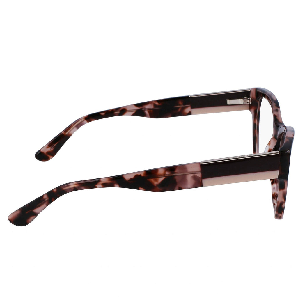 Lacoste Women's Eyeglasses - Rose Havana Plastic Cat Eye Full Rim Frame | L2919 610