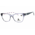 Converse Women's Eyeglasses - Crystal Light Carbon Acetate Cat Eye Frame | CV5003 020