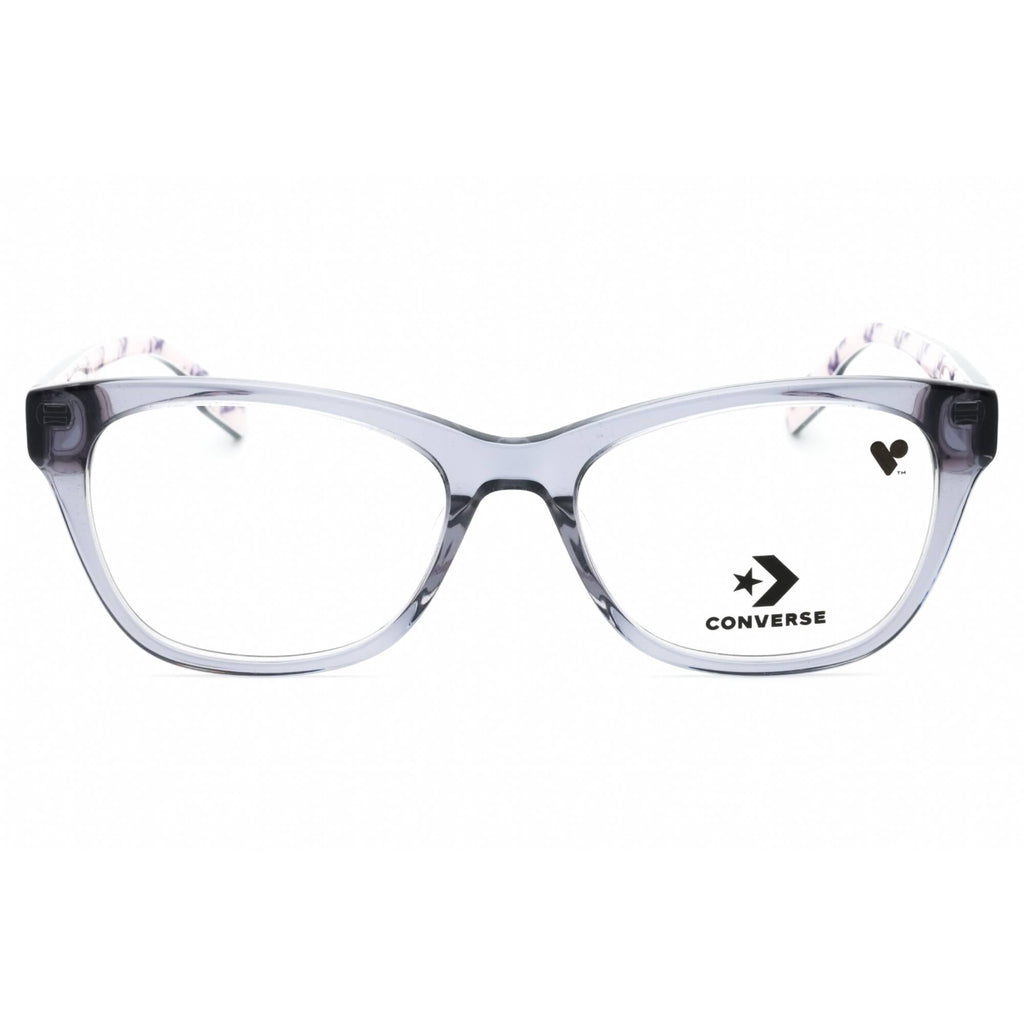 Converse Women's Eyeglasses - Crystal Light Carbon Acetate Cat Eye Frame | CV5003 020
