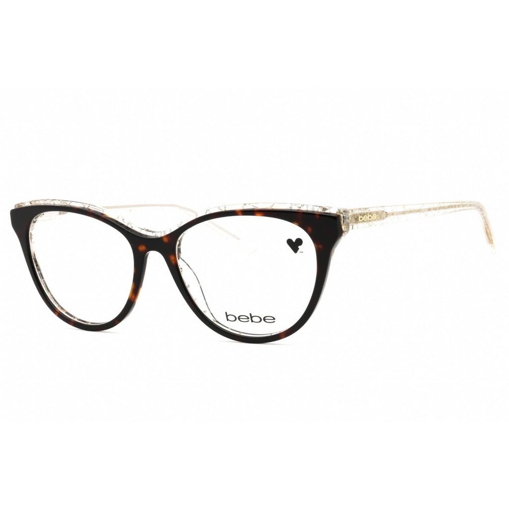 Bebe Women's Eyeglasses - Tortoise Acetate Cat Eye Shape Full Rim Frame | BB5189 240